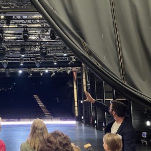 Blick hinter die Kulissen